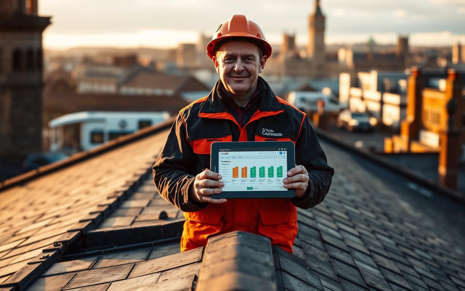 Roofing lead generation case study - Glasgow & Central Scotland